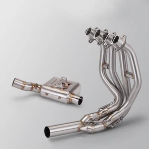 FOR Kawasaki Ninja ZX4RR ZX4R 2023-2024 Full Exhaust System Front Link Pipe 51mm - Picture 1 of 2