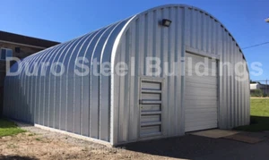 DuroSPAN Steel 32'x30x17' Metal Garage Shop DIY Home Building Kit Factory DiRECT - Picture 1 of 8