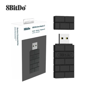 8Bitdo Wireless USB Adapter 2 for Switch/Switch OLED, Windows Mac & Raspberry Pi - Picture 1 of 9