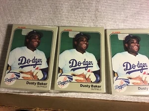 Juego Fleer Los Angeles Dodgers Team 1983 (27 cartas) - 3 juegos - todas las cartas - sin como nuevo - Imagen 1 de 2