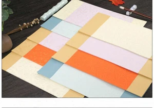 40pc Batik Xuan Rice Paper Cloud Vein Line Ink Brush Painting Calligraphy Sumi-e - Picture 1 of 15