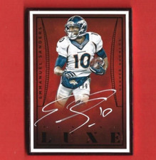 2015 Panini LUXE On Card Auto Emmanuel Sanders /99 Denver Broncos