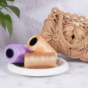 100g/Roll Sewing Cotton Ice Silk Thread Hand Stitching Cord String DIY Craft LOT - Picture 1 of 19