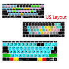 Shortcut Silicone US Type Keyboard Cover Skin Protector for Macbook 12" A1534