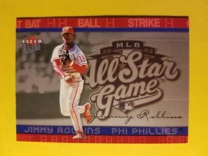 JIMMY ROLLINS (SP) ALL STAR GAME #212 PHILADELPHIA PHILLIES - 2003 FLEER ULTRA - Picture 1 of 1