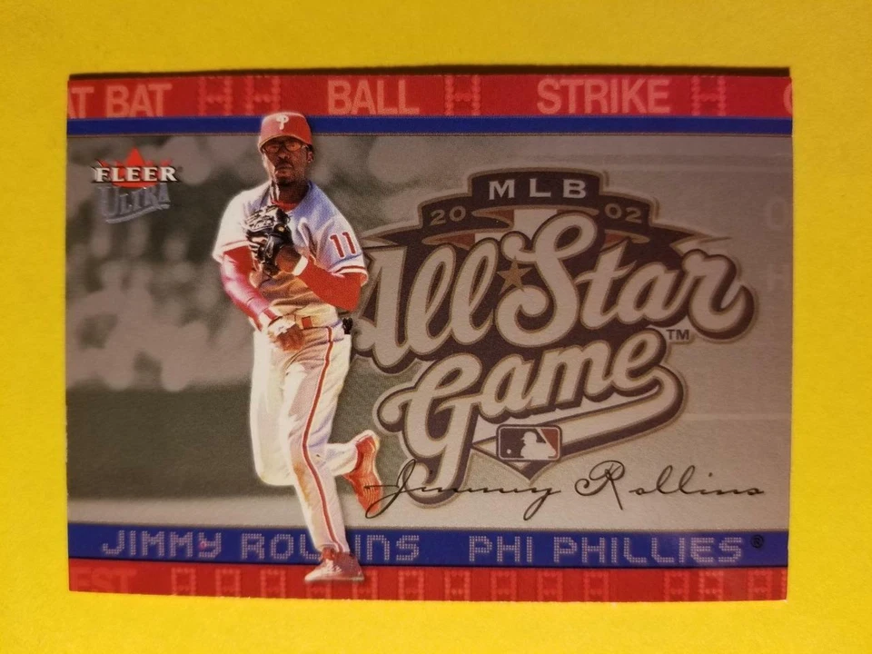 JIMMY ROLLINS (SP) ALL STAR GAME #212 PHILADELPHIA PHILLIES - 2003 FLEER ULTRA - Image 1 of 1