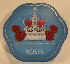 Cadbury Roses Queen’s Platinum Jubilee Celebration Tin 432g Limited Edition New