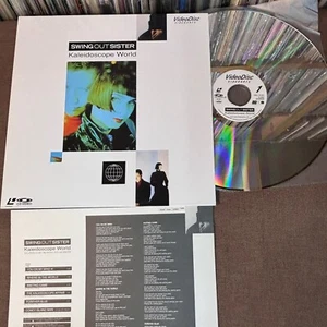 SWING OUT SISTER Kaleidoscope World JAPAN Laser Disc LD VAL-3120 w/ INSERT - Afbeelding 1 van 13