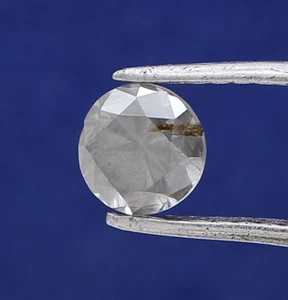 0.70Ct Loose Salt Pepper Round Brilliantcut Natural Diamond For Engagement Ring - Picture 1 of 11
