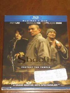 SHAOLIN w/SLIPCOVER (2010) (Blu-Ray) ANDY LAU, NICHOLAS TSE, JACKIE CHAN: NEW!!! - Picture 1 of 2