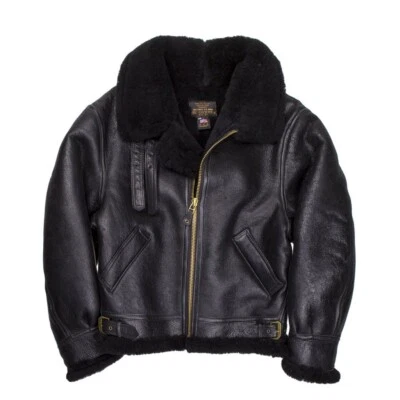 COCKPIT USA  B-3 Authentic Sheepskin Jacket (Long) Z2102BML USA MADE - Image 1 of 4