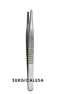 Bonney Tissue Forceps 7" Straight Tip 1x2 Teeth Surgical Instruments - Picture 1 of 1
