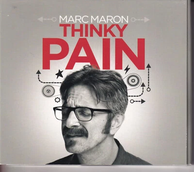 MARC MARON Thinky Pain (CD 2014) 2-Disc Comedy Spoken Word Stand-Up Digipak - Image 1 of 2