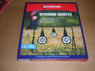 Crosman  Metal Spinning Target SET  For Use With .177-Caliber And .22-Caliber - Image 1 of 4