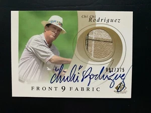 Chi Chi Rodriguez Auto/Signiertes Shirt Karte Oberdeck #91/375 Kostenloser Versand - Bild 1 von 2