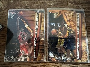 1997-98 TOPPS FINEST BASKETBALL BRONZE -SERIES (2 )SET-Kobe - Jordan