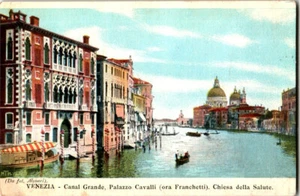 Venezia, Italy, Canal Grande, Palazzo Cavalli postcard - Picture 1 of 2