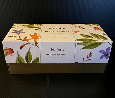 Tea Forte Herbal Retreat Attached Cover Tea Bag Storage Box - Image 1 of 4