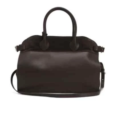 New BOLDRINI SELLERIA Large Elegant Florentine Leather Travel Tote Satchel Bag - Image 1 of 4