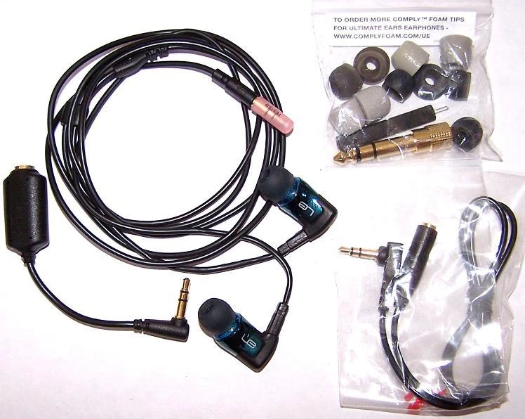 Ultimate Ears UE Noise Isolating Triple.Fi 10 Earphones for iPhone 4s 5s 6 iPod+ - Image 1 of 1