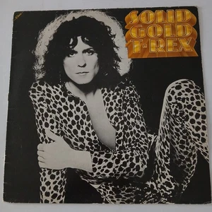 T. REX & MARC BOLAN SOLID GOLD VINYL ALBUM (ORIGINAL 1979) FREE UK DELIVERY - Picture 1 of 5