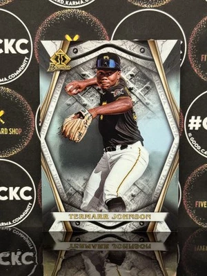 2022 Bowman Chrome Draft Bowman Invicta #BI4 Termarr Johnson - Image 1 of 2