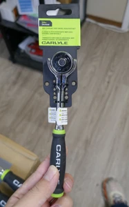 Carlyle 1/2 In Drive 180P Comfort Grip Swivel Head Ratchet #C4 - Bild 1 von 3