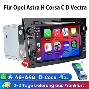 CD DVD 4+64G DAB+Für Opel Astra H Corsa C D Vectra Autoradio Android 13 Carplay - Bild 1 von 14