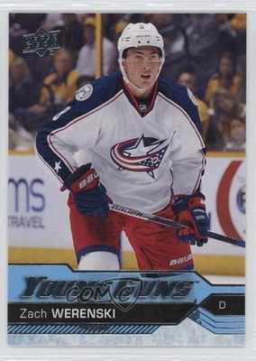 Young Guns Zach Werenski #224 Rookie RC 2016-17 Upper Deck Foto 1 de 2
