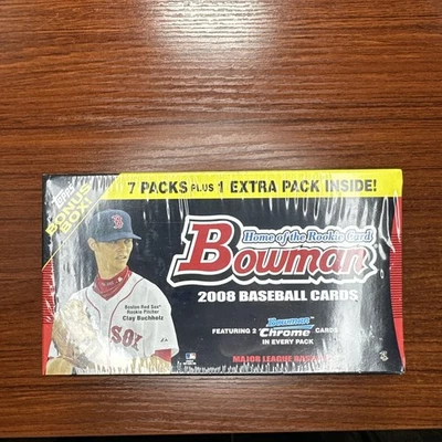 2008 BOWMAN BASEBALL Sealed BLASTER Box JETER VOTTO ICHIRO GRIFFEY CABRERA FRANK - Image 1 of 4