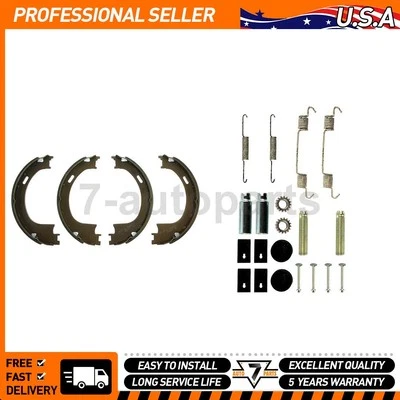 Kit de herrajes de freno de estacionamiento trasero de 2 piezas para Ford F-150 1999-2008 Foto 1 de 4
