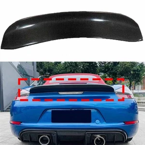 Alerón trasero de fibra de carbono real para Porsche 718 Boxster 2016-2019 - Imagen 1 de 9