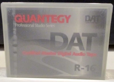 SEALED! DAT Tapes Quantegy R-16 Digital Audio Tape Recording - Image 1 of 2