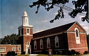 Postcard Calvary Methodist Church Milford Delaware DE - Picture 1 of 2