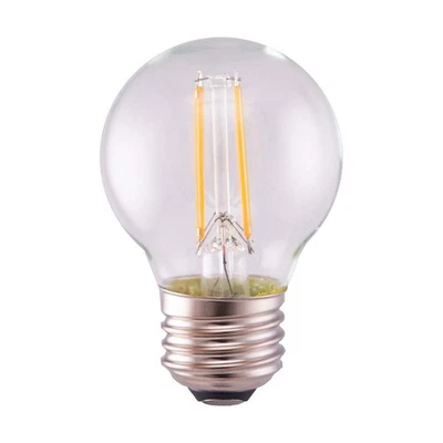 Satco 5.5w 120v G16 LED Filament 500Lm 2700k Warm White E26 Base Dimmable Bulb - Image 1 of 2