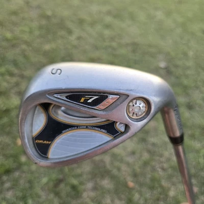 TaylorMade R7 DRAW Sand Wedge Iron RH Flex R T-Step 90 Steel Shaft Club - Image 1 of 4