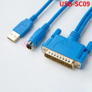 1PCS PLC Programming Cable USB-SC09 Suitable Mitsubishi FX/A Series - Picture 1 of 5