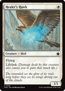 x1 Healer's Hawk FDN Foundations MTG 142 COMMON M/NM 1x - Picture 1 of 1