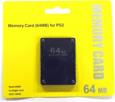 Brand New 64MB Memory Card Game Memory Card for Sony Play Station 2 PS2 - Image 1 of 4