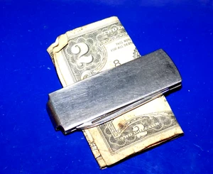 Vintage ELYCO Italy Stainless Money Clip Grooming Knife - Picture 1 of 3