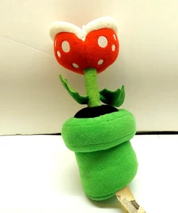 Super Mario Bros Stofftier 8,5 Zoll Plüschtier Petey Piranha Pflanze Spielzeug 2017 Nintendo - Bild 1 von 14