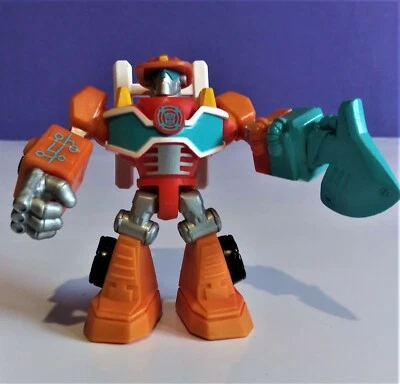 2012 Playskool Transformers Rescue Bots Heatwave the Firebot 4" Loose Figure - Image 1 of 4