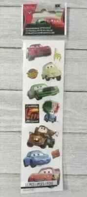 disney mcqueen cars fun stickers dimensional puffy  EK success 11pc - Image 1 of 2