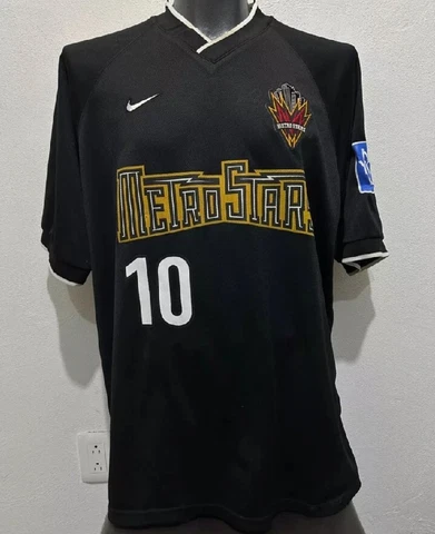 MLS New York MetroStars # 10 Matthaus RARE VINTAGE 2000/02 NIKE  XL Cover