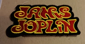 JANIS JOPLIN COLLECTABLE RARE VINTAGE PATCH EMBROIDED 90'S METAL LIVE - Picture 1 of 1