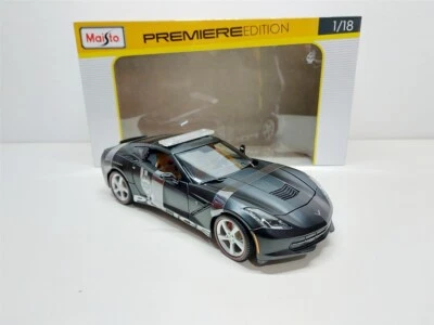 Corvette Stingray Police del 2014 - 1/18 Maisto - Immagine 1 di 4