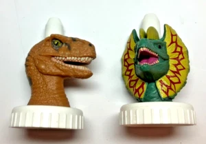 Good 2 Grow Juice Topper - 2 Different Jurassic Park Dinosaur Top VG retired! - Picture 1 of 8