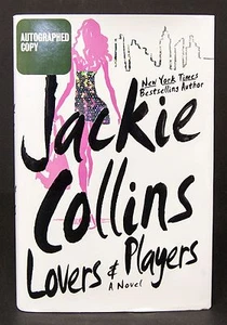 JACKIE COLLINS HANDSIGNIERTE "LOVERS & PLAYERS" ERSTAUSGABE - Bild 1 von 3