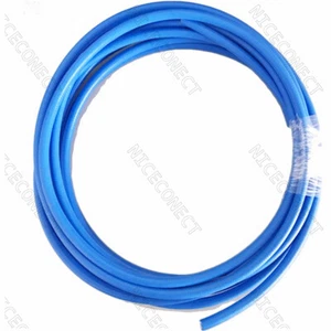 RF Semi-Flexible RG401 Coaxial Cable RG-401 Blue Jacket Protector 50ohm 2M 6Ft - Picture 1 of 3