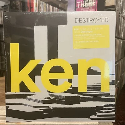 [ROCK/POP]~SEALED LP~DESTROYER~Ken~{2017~DEAD OCEANS~Issue]~YELLOW VINYL+7"~ Foto 1 de 2